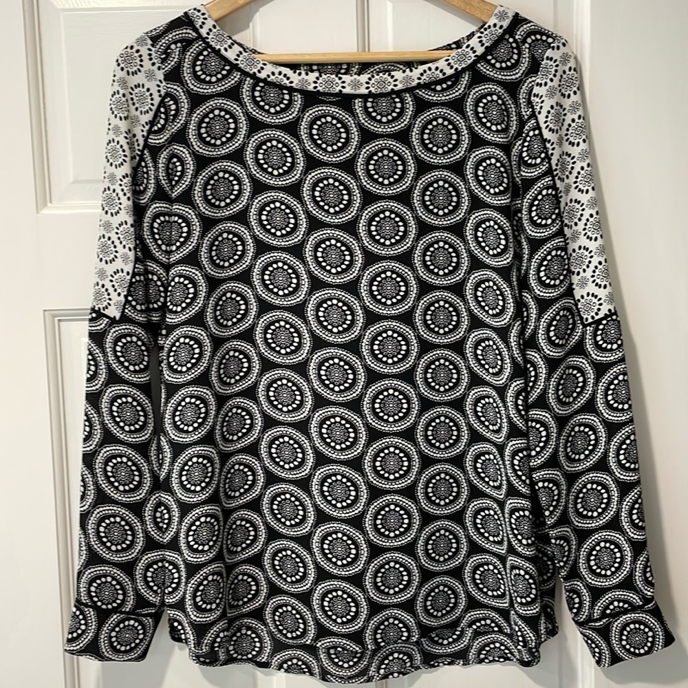 LOFT Pattern Top
